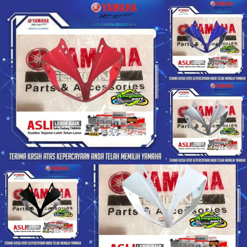 SHIELD ฝาครอบโคมไฟหน้า R15 R-15 OLD V1, V2 ORIGINAL YAMAHA