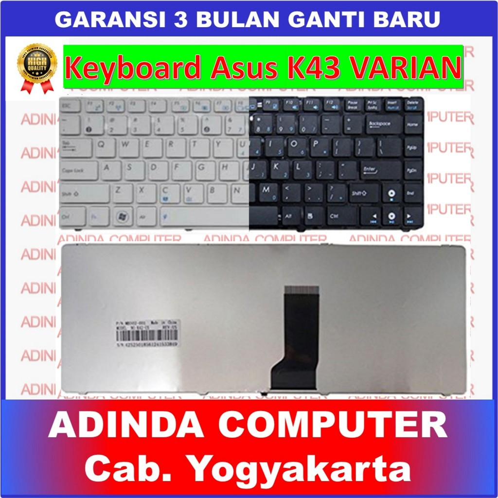 ASUS K43 K42 A43 A43E A43U A43SJ K43 K43SJ K43B A44H แป้นพิมพ์แล็ปท็อป