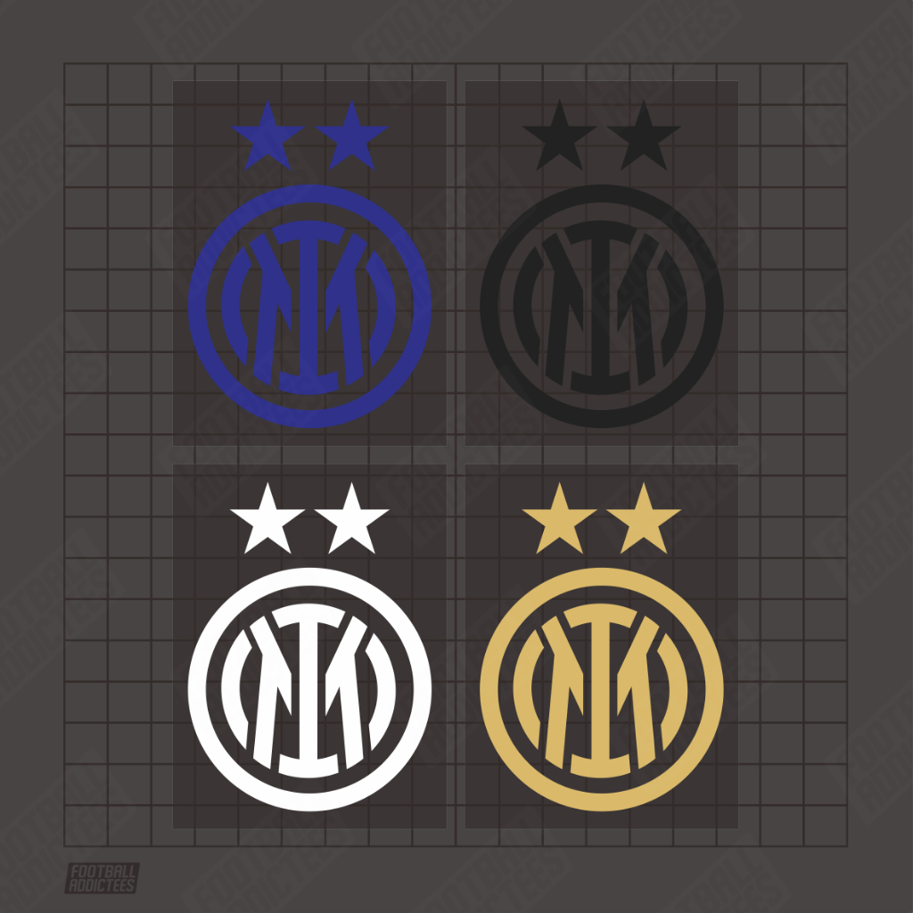 INTER MILAN BALL CUTING STICKER (8ซม. x 6ซม.)