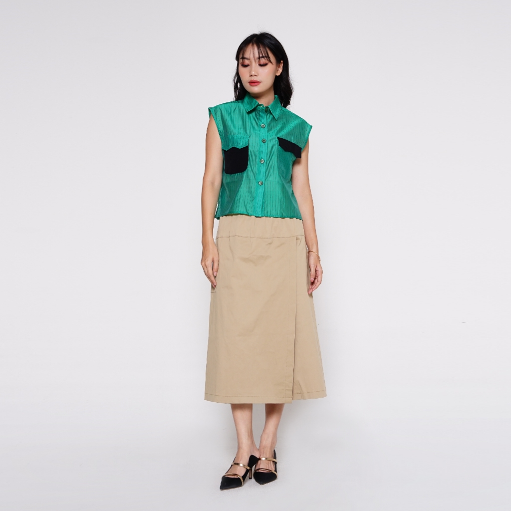 Meiji Beyond Fashion - MAJEWITHLOVE Women& 39;s Blouse Tops A911