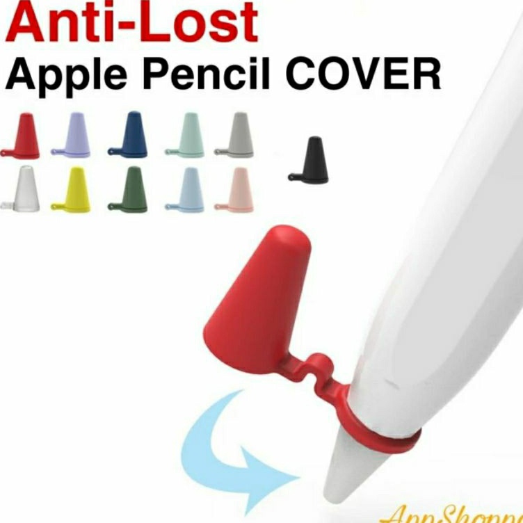 Jga Apple Pencil 1 2 Tip ANTILOST Protection Case Cover เขียนได ้