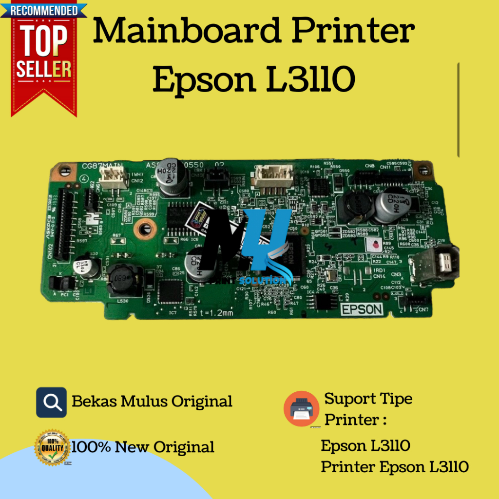 เมนบอร์ดเครื่องพิมพ์ Epson L3110 บอร์ด Epson L3110