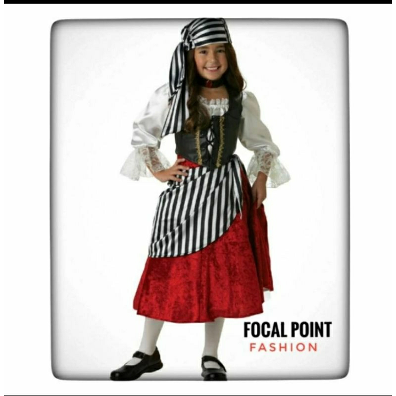 Pirate Caribbean Jack Sparrow ชุดปาร์ตี้ฮาโลวีนสําหรับเด็ก