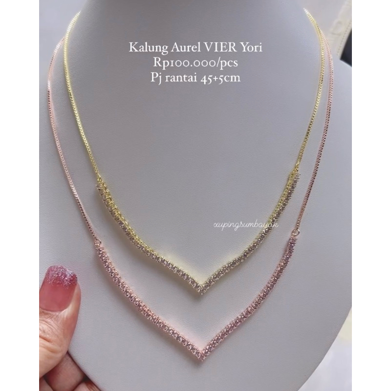 ซูปิงซัมเบย์ก. สร้อยคอ aurel สุดหรู KV767. สร้อยคอไทเทเนียม Rhodium xuping lapismas