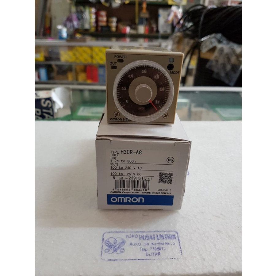ต้นฉบับ Omron H3CR A8 220v จับเวลา OMRON A8 220v H3CR OMRON ต้นฉบับจับเวลา