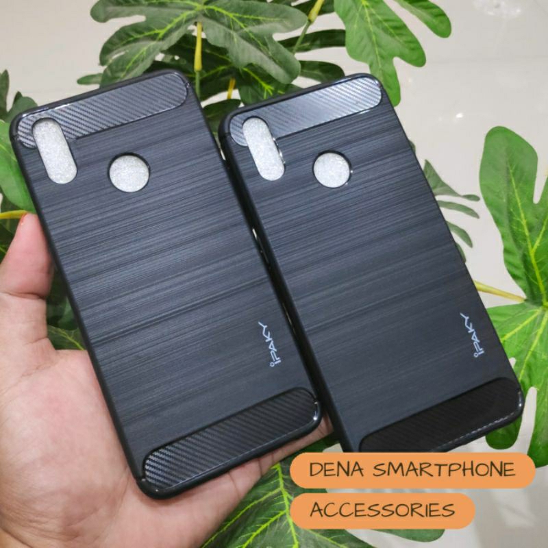Hitam Soft Case Realme 3 Pro Black Carbon