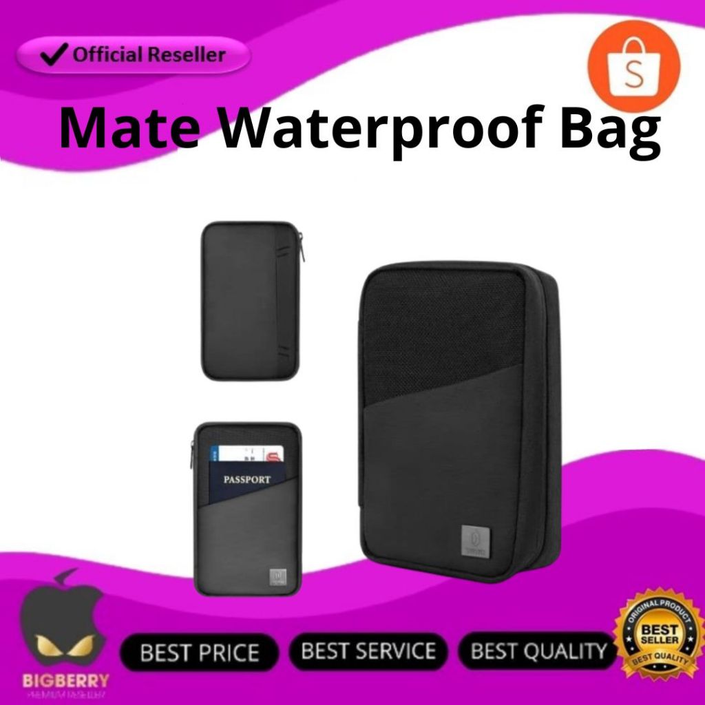 Wiwu MacBook Mate กระเป๋าใส่อุปกรณ์แล็ปท็อปกันน้ําสําหรับแล็ปท็อป MacBook