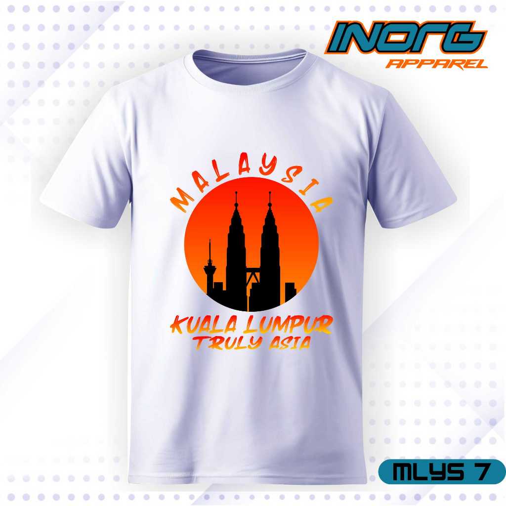 Kaos โดยมาเลเซียเสื้อยืด kualalumpur petronas Twin Tower เสื้อของที่ระลึก Twin Tower ป้ายแท็ก origin