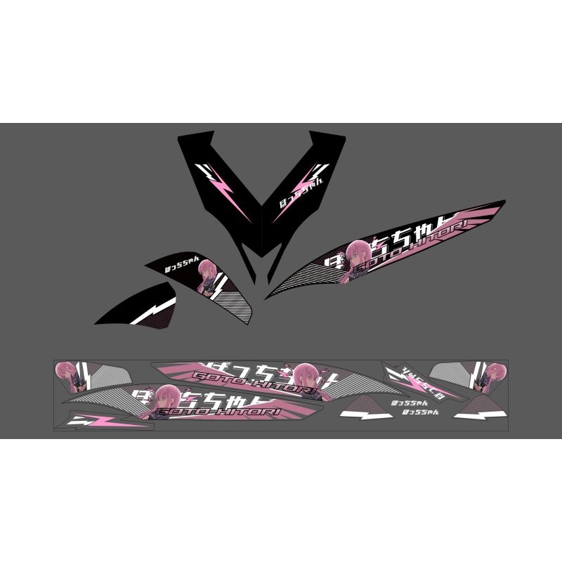 ใหม่ MIO J COUNTSEL ANIME แทร็กหน้าถนน