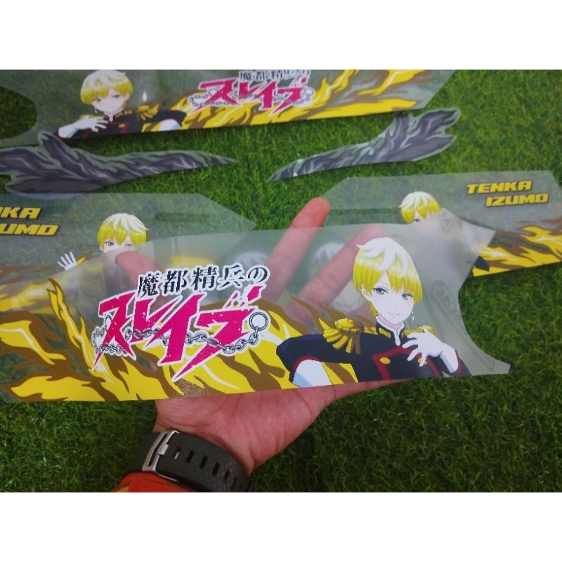 สติกเกอร์แถบโปร่งใส Honda Astrea อะนิเมะที่กําหนดเอง TENKA IZUMO