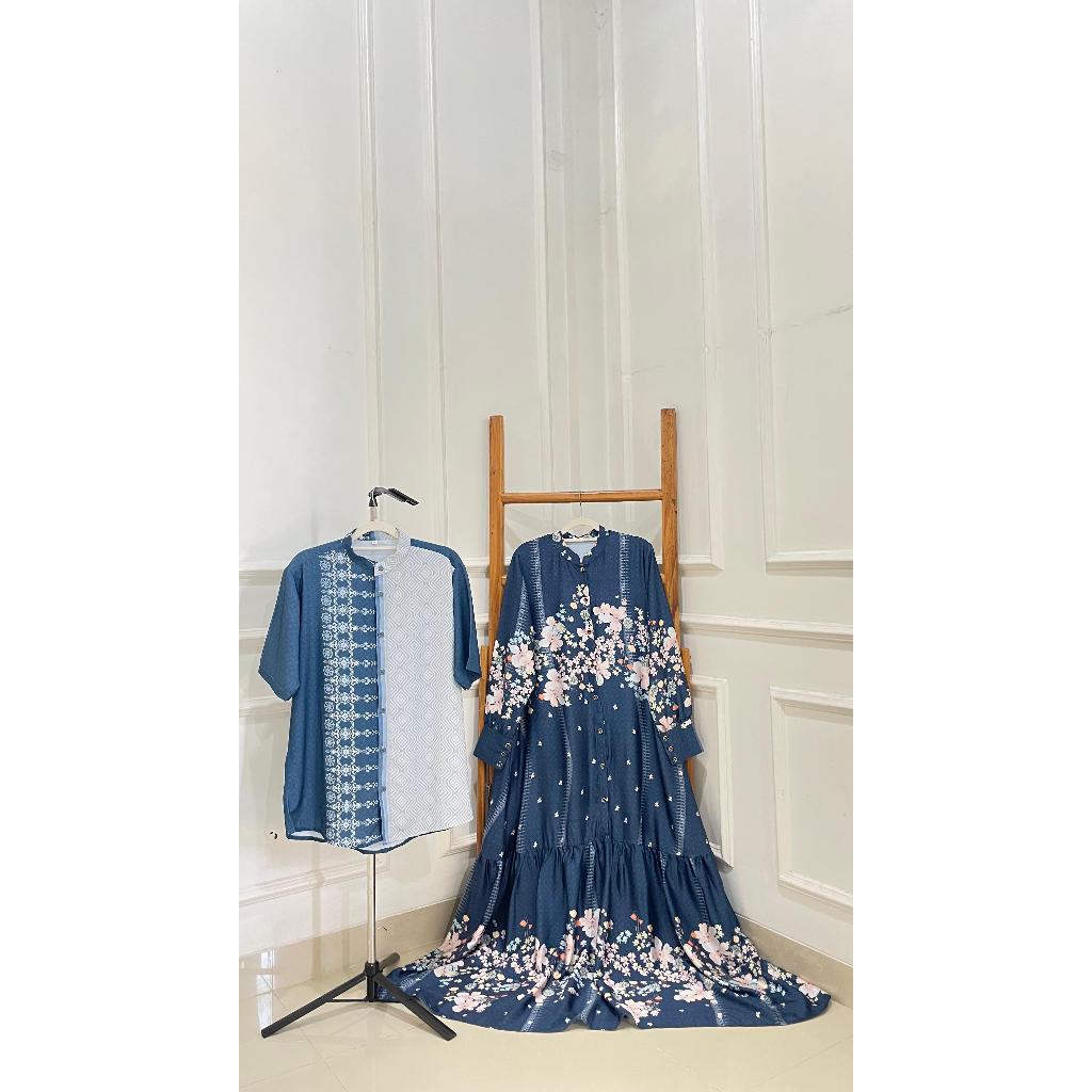 ชุดเดรส Azlea print by jeune ere