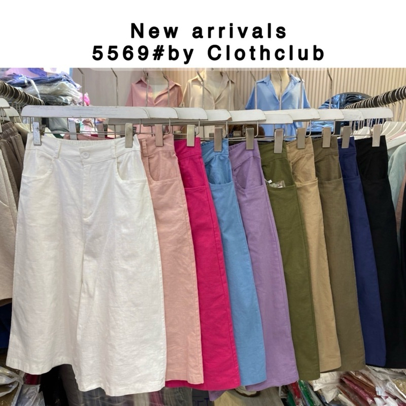 LINEN 5569 PANTS PREEYA CLOSET BANGKOK