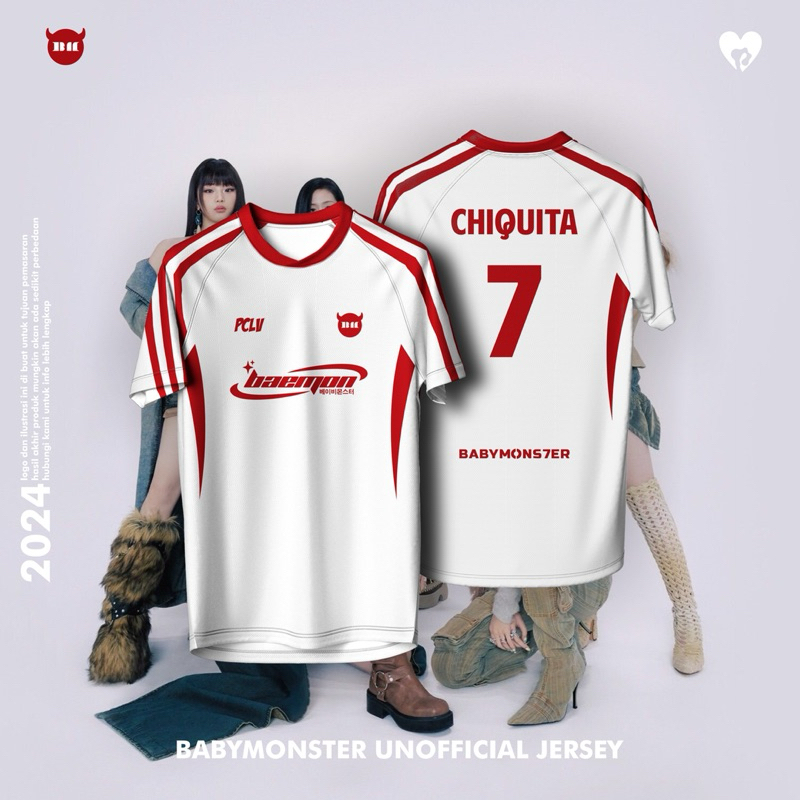 BABY MONSTER JERSEY // KPOP JERSEY // BAEMON TSHIRT // เสื้อยืด BAEMON (Pre Order) - @preciouslove.c