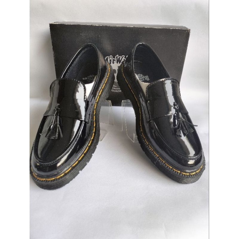 รองเท้าโลฟเฟอร์มันวาว Unisex / luk lofer / รองเท้าผู้ชายและผู้หญิงล่าสุด UK 36-45
