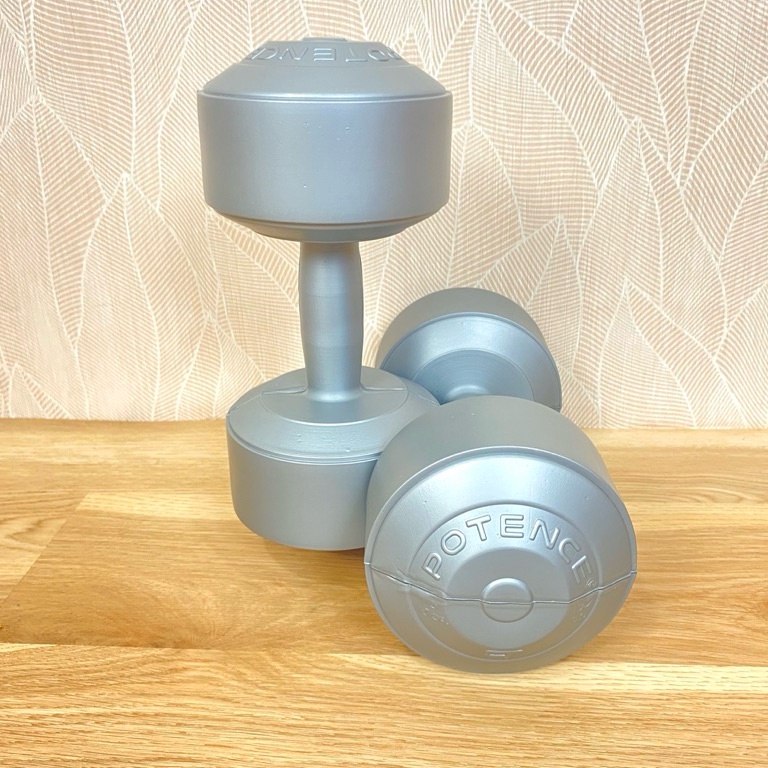 ใช้ดี POTENCE BARBEL 6KG POTENCE BARBEL 6KG DUMBELL 6KG DUBELS 6 KG อุปกรณ์กีฬาและฟิตเนส