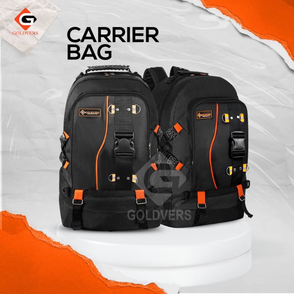 GOLDVERS - FOGLAND MENS CARRIER BACKPACK JUMBO POLYESTER 60L BACKPACK