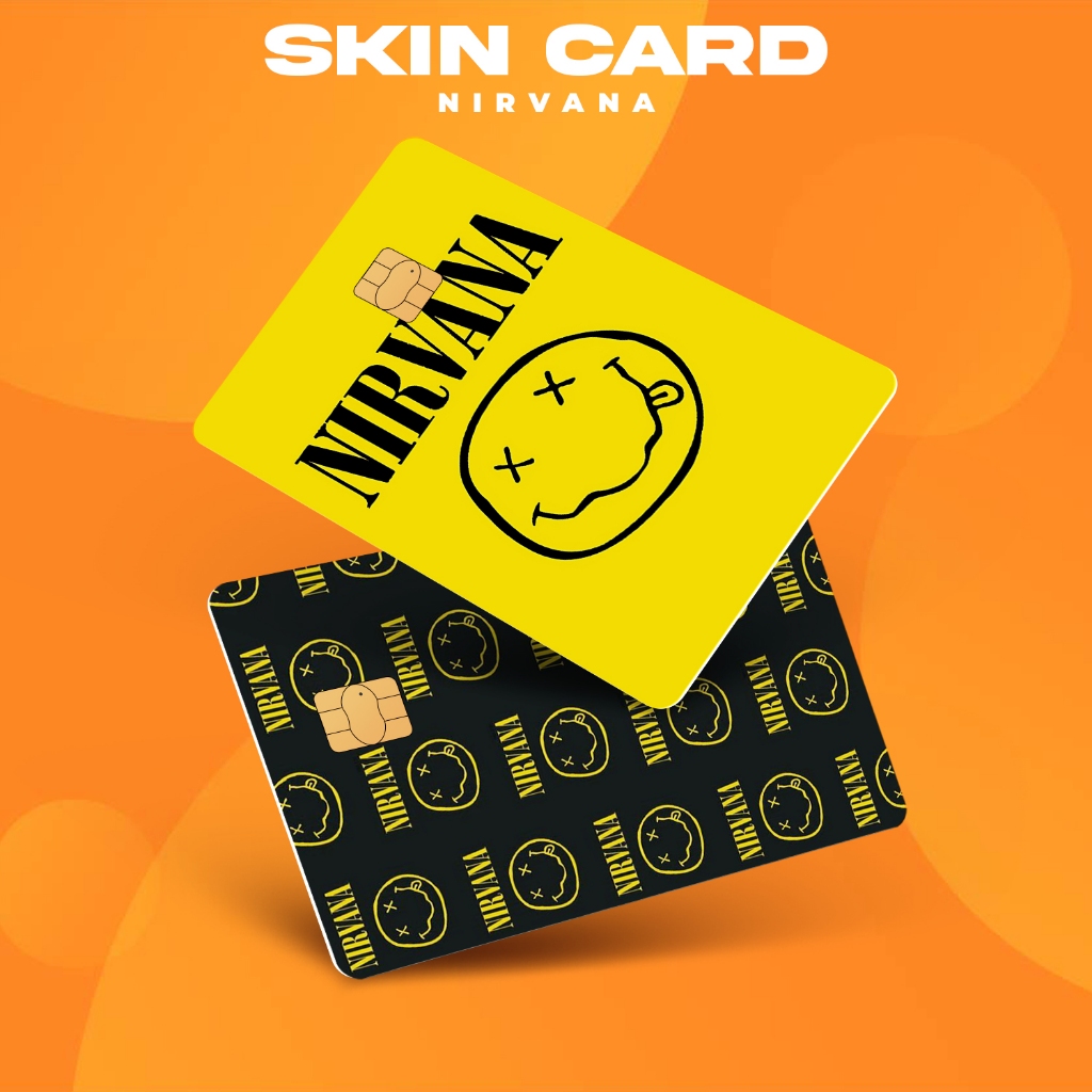 [BM Skin Card] - สติ๊กเกอร์ ATM Monkey NIRVANA || การ์สกิน | ATM / E - Money / Flazz Cover - กันน้ํา