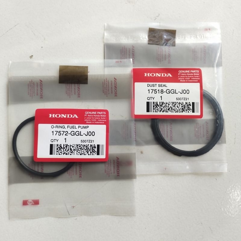 Seal Oring การใช้ปั๊ม COMPLETE Honda Sonic Supra GTR beat vario spacy scoopy 110 125 150 original 17
