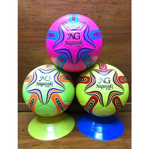 CODE U28S NAGASAKI FUTSAL BALL NAGASAKI VEYRON ORIGINAL SIZE 4 DURABLE PVC MATERIAL ในร่มกลางแจ้ง