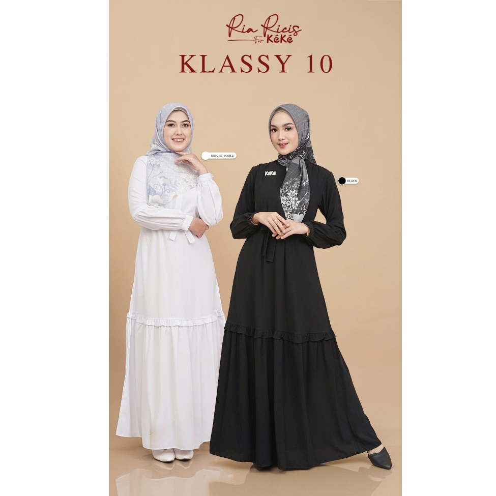Ricis KLASSY 10 | Keke GAMIS ใหม่ล่าสุด 2024 | Recent SIMPLE PLAIN ADULT GAMIS