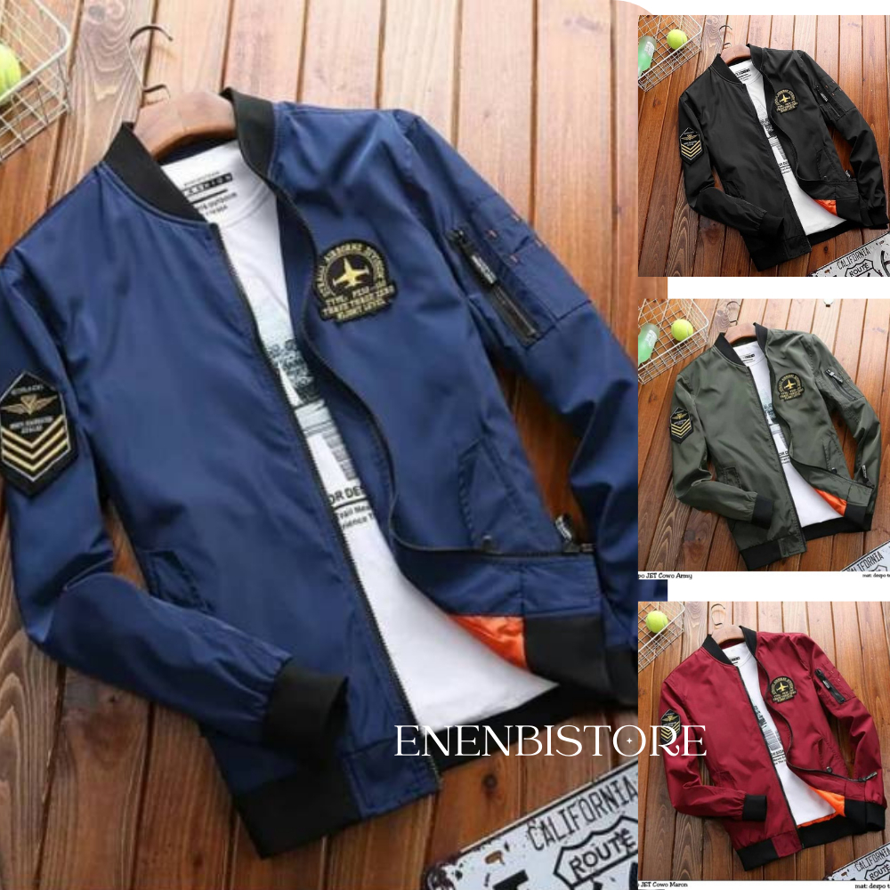 Zet Bomber || เสื ้ อแจ ็ คเก ็ ตบอมเบอร ์ || เสื้อแจ็คเก็ตนักบิน Zetb