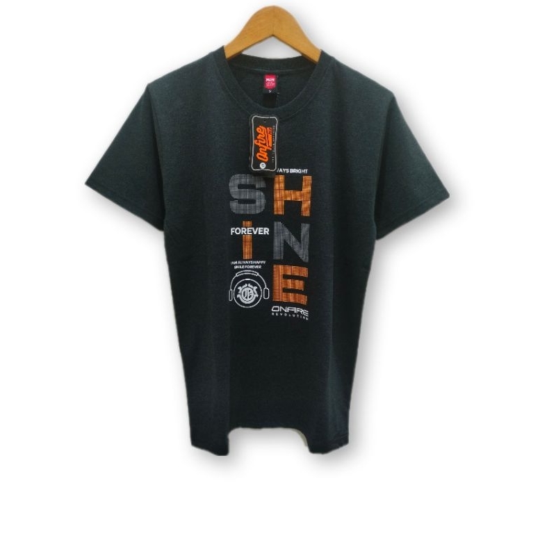 Onfire Mens Distro เสื้อยืด Onfire เสื้อเชิ้ตแขนสั้นผู้ชาย Original Onfire Mens Distro เสื้อยืด