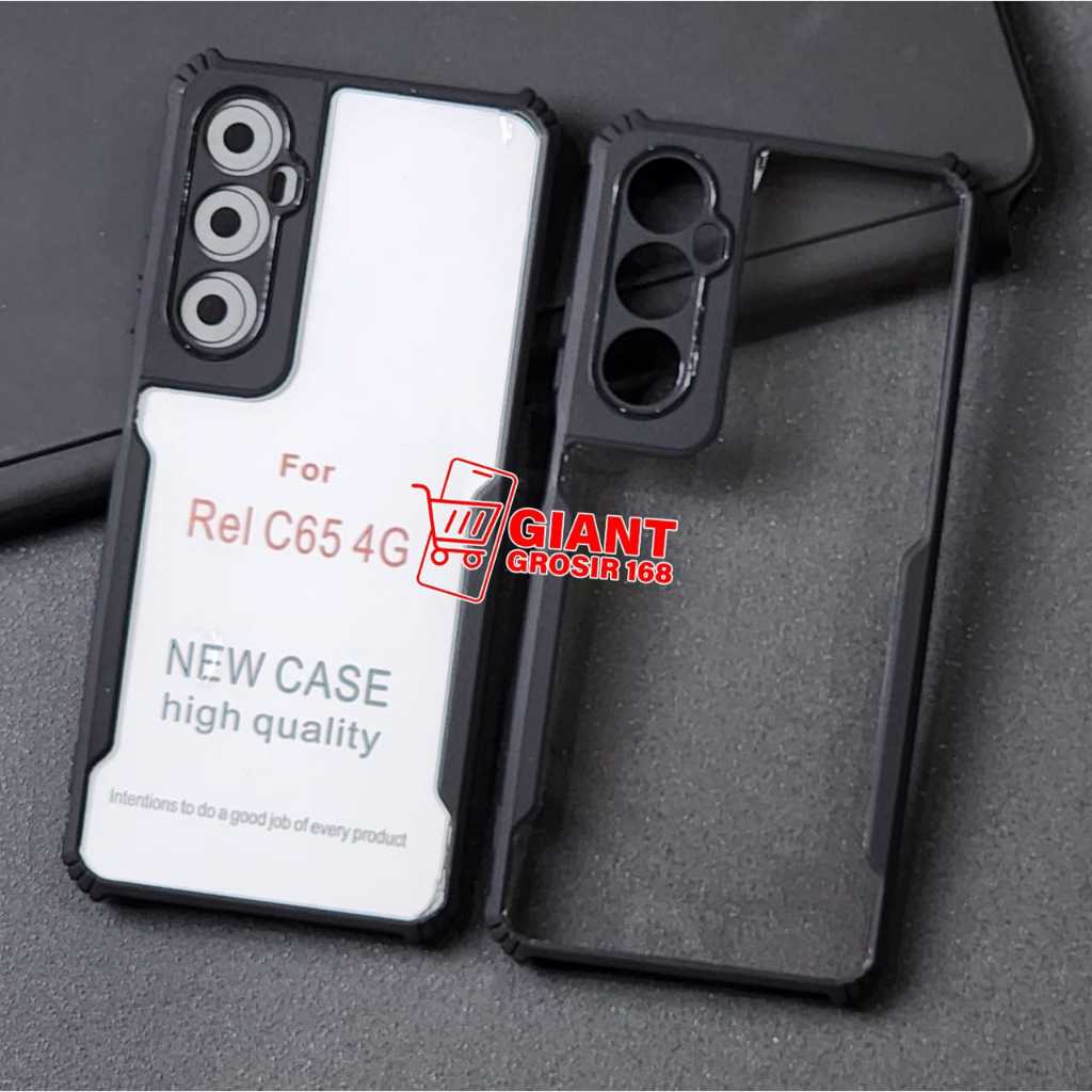 Realme C65 Fusion Case Armor เคสกันกระแทก hp Realme C65