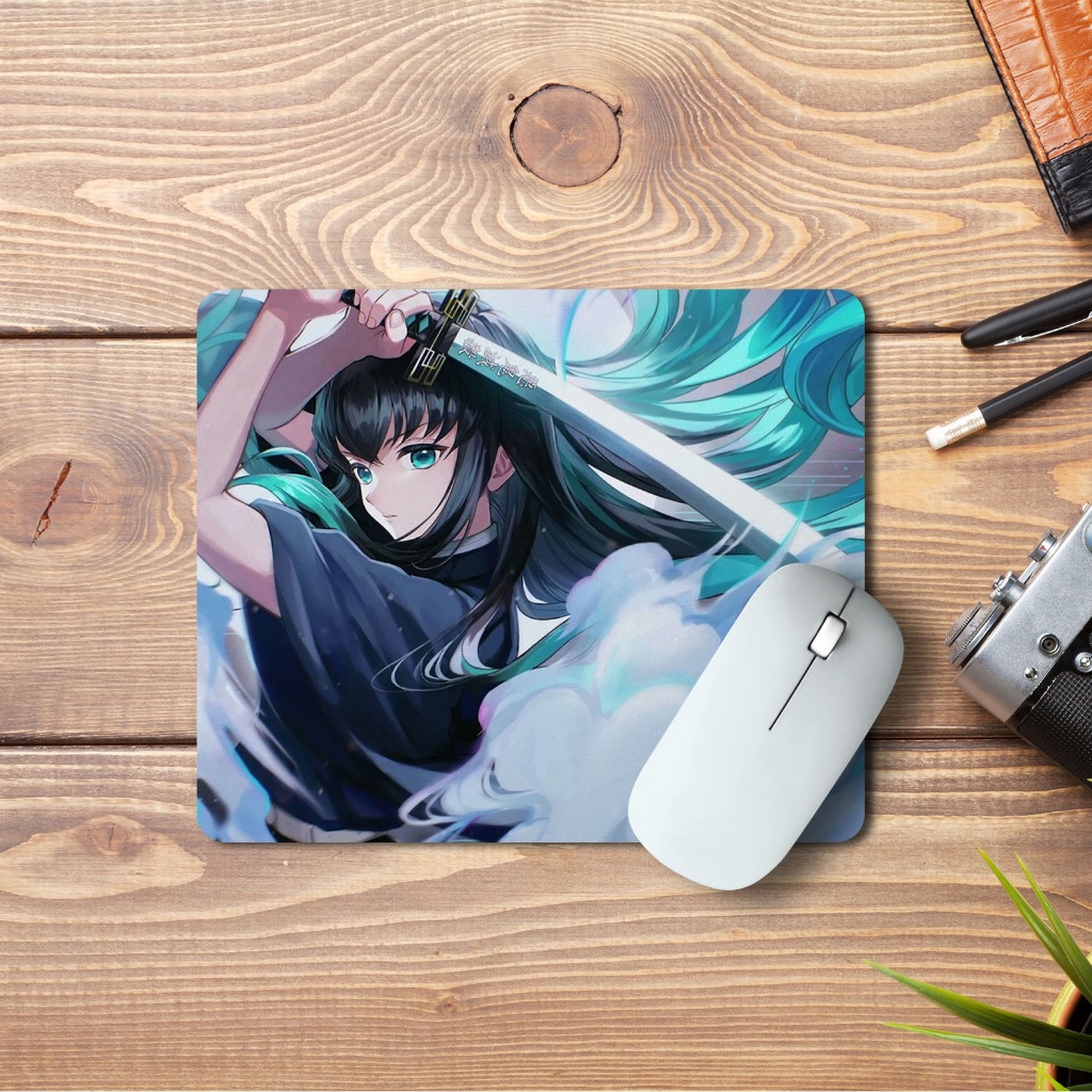 แผ่นรองเมาส์อะนิเมะ MUICHIRO KIMETSU NO YAIBA / MOUSEPAD ANIME MUICHIRO KIMETSU NO YAIBA