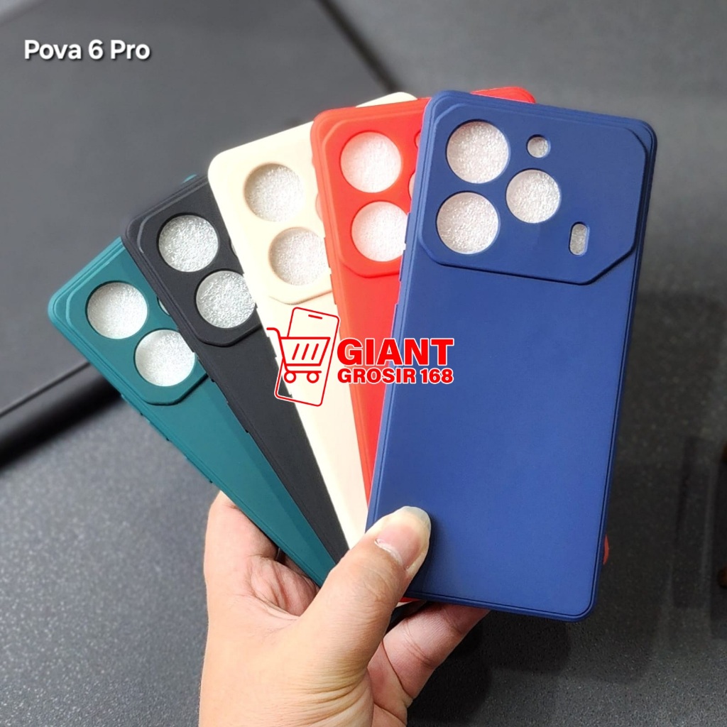 TECNO POVA 6 PRO TECNO POVA 6 กรณี MACARON SQUARE LIQUID CASE TECNO POVA 6 PRO TECNO POVA 6