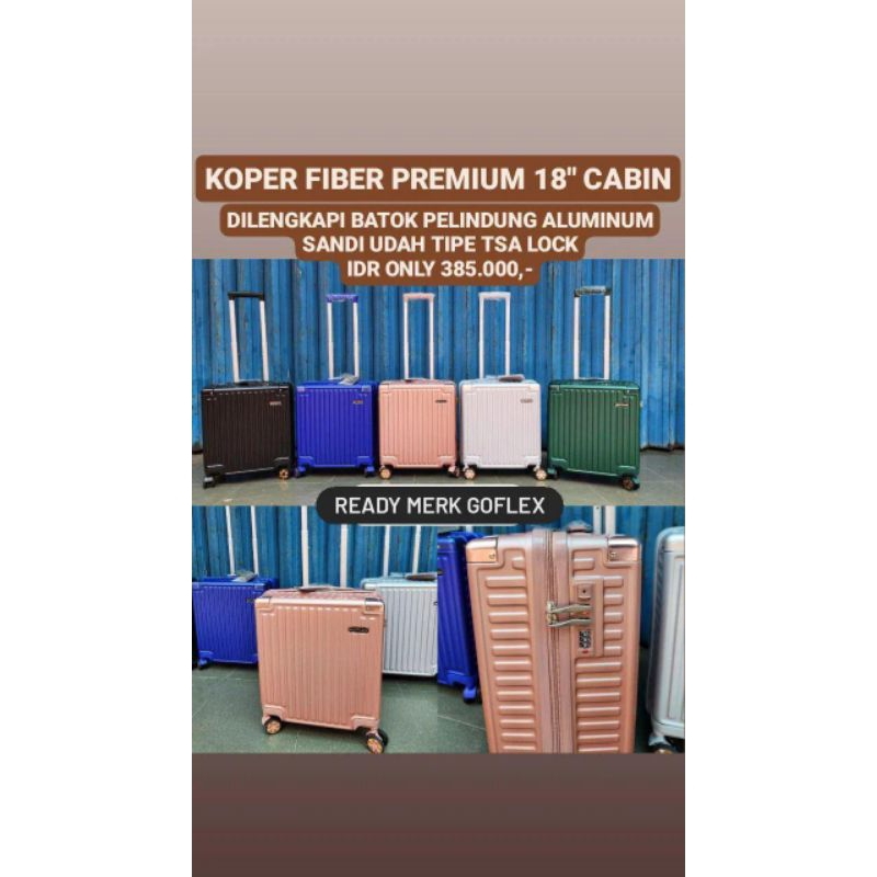 GOFLEX 18" INCH SQUARE CABIN SUITABLE