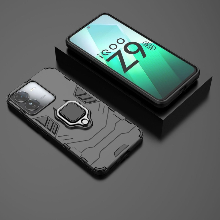 IQOO Z9 5G / IQOO Z9X 5G / IQOO12 5G CASE HYBRID RING PANTHER