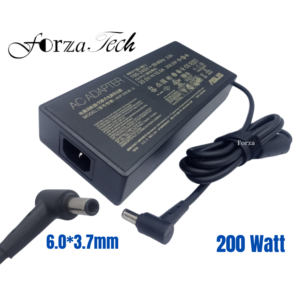 อะแดปเตอร์ Ac Zenbook Pro 14 OLED UX6404VI UX6404VV/20V 10A (6.0*3.7mm) ใหม่