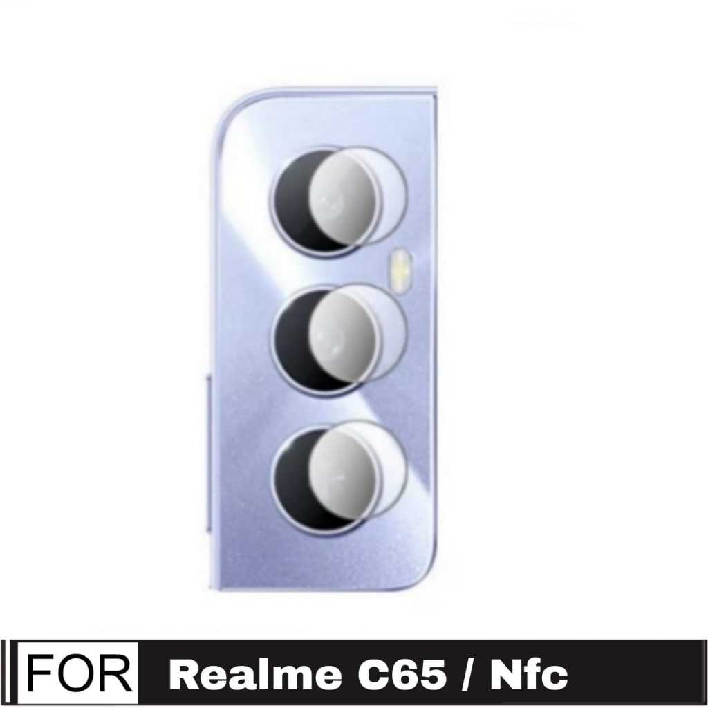 กระจกนิรภัยกล้อง Realme c65 ฟิล์มกันรอยกล้อง
