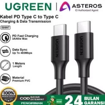 UGREEN TYPE-C TO TYPE-C DATA CABLE 60W