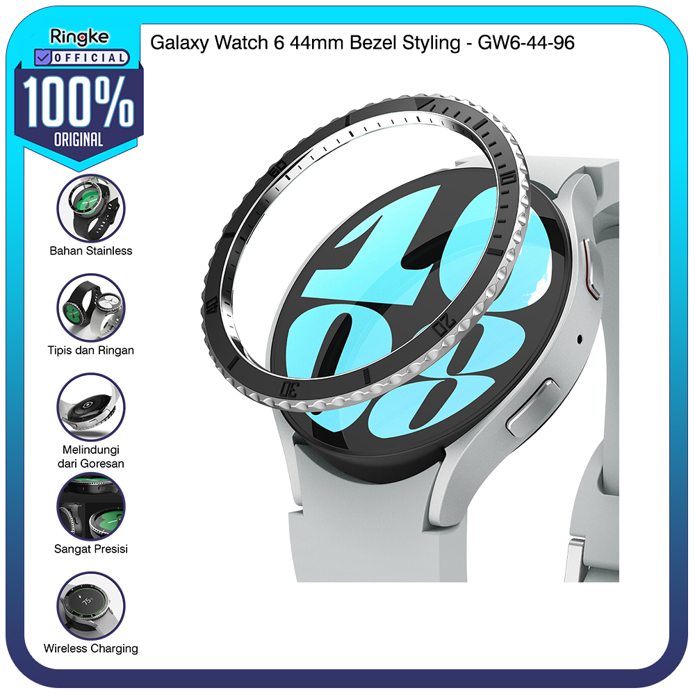 Ringke Samsung Watch 6 44mm Bezel Style GW6-44-96 Watch Protector