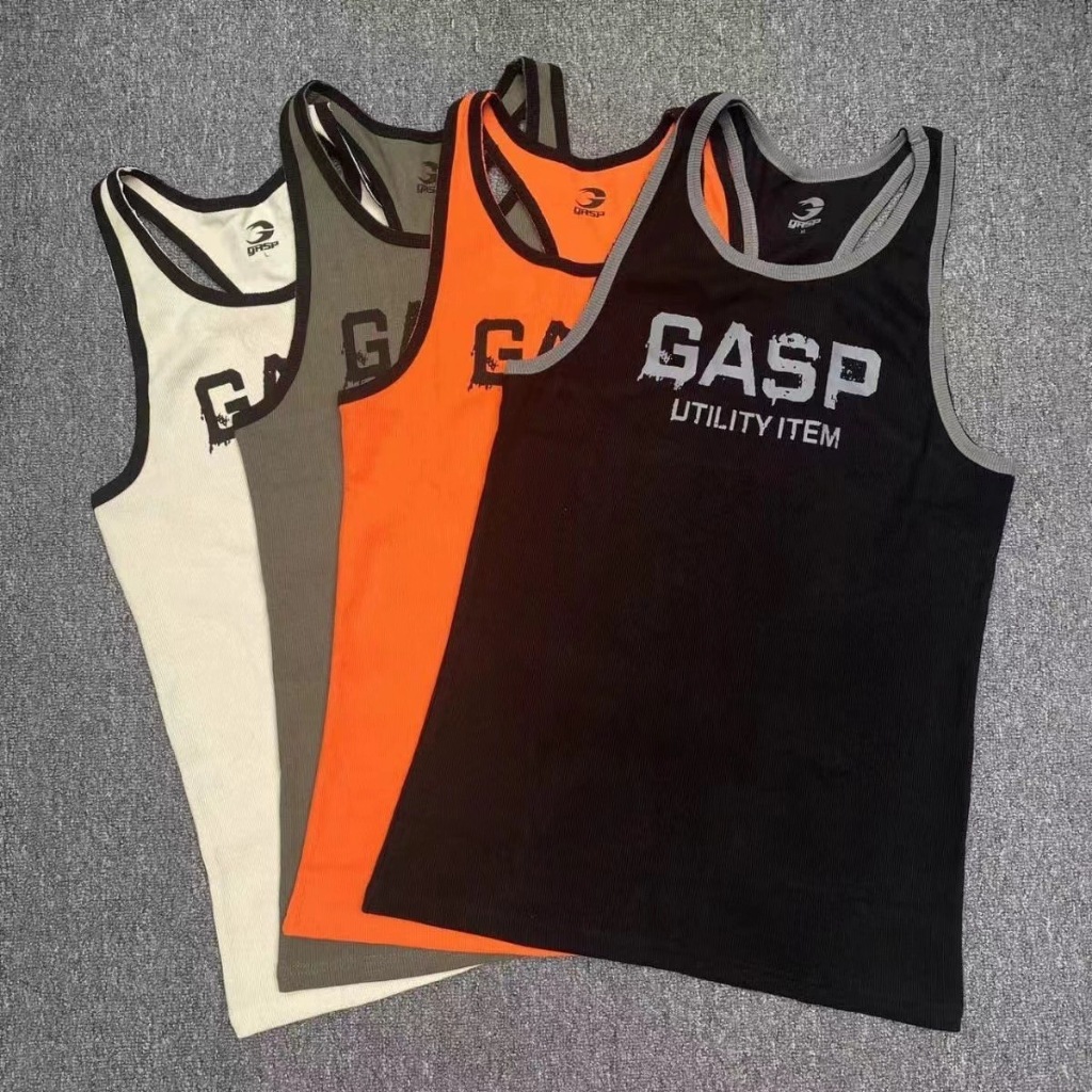 รายการเดียว GAPS UTILITY GYM MEN BODYFIT MUSCLEFIT COOL SPORT WEAR TANKTOP