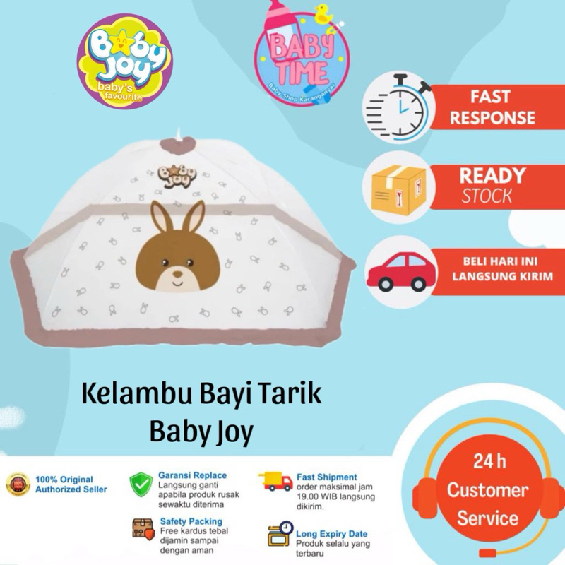 Baby Joy Kojong มุ้งกันยุงเด็ก Pull Little Forest Little Roo Series ป้องกันยุง