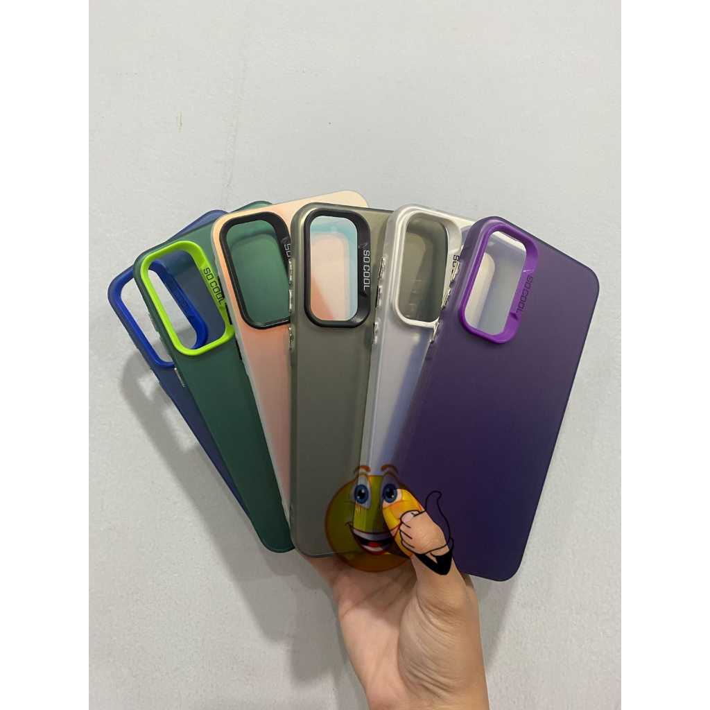 Softcase Case IMD Hybrid So cool Color Hologram สําหรับ Samsung A54 5G - A34 5G - A24 4G/M34 5G - A1