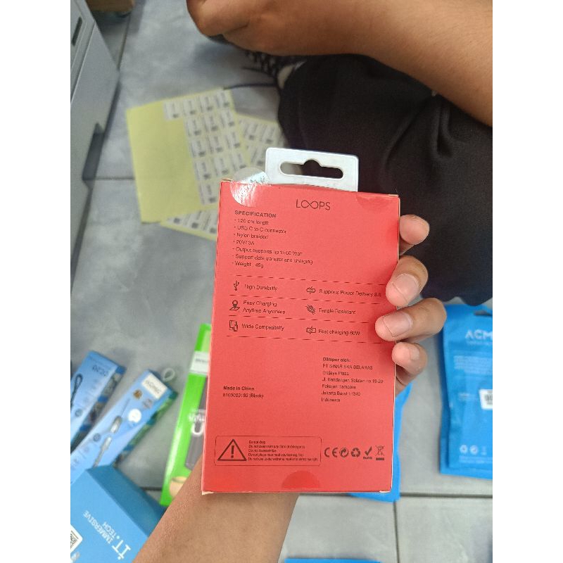 สายชาร์จ CC LOOPS***