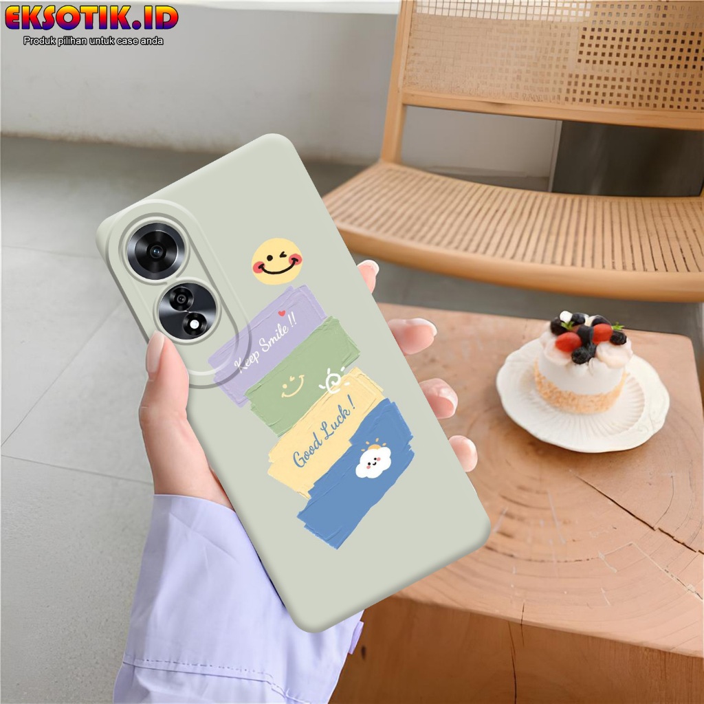 เคส Oppo A60 - เคส Oppo A60 - เคสแฟชั่นล่าสุด - Oppo A60 Silicone - Cool and Cute Motifs - Oppo A60 