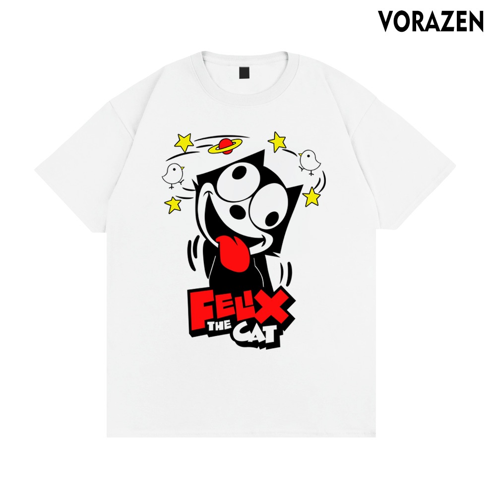 เสื้อยืด Felix THE CAT DIZZY | เสื้อยืดลายการ์ตูน | เสื้อยืดลายการ์ตูน