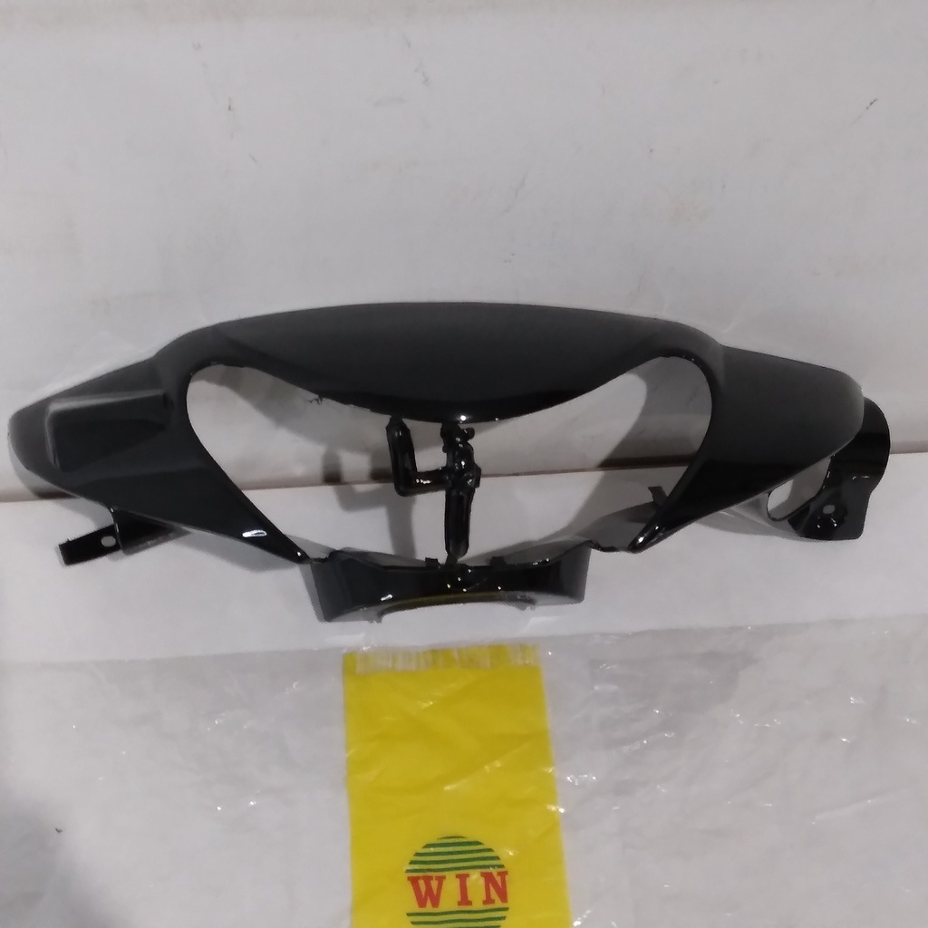 WIN- FRONT CAP MIO SMILE 28D 2008-2012 สีดํา