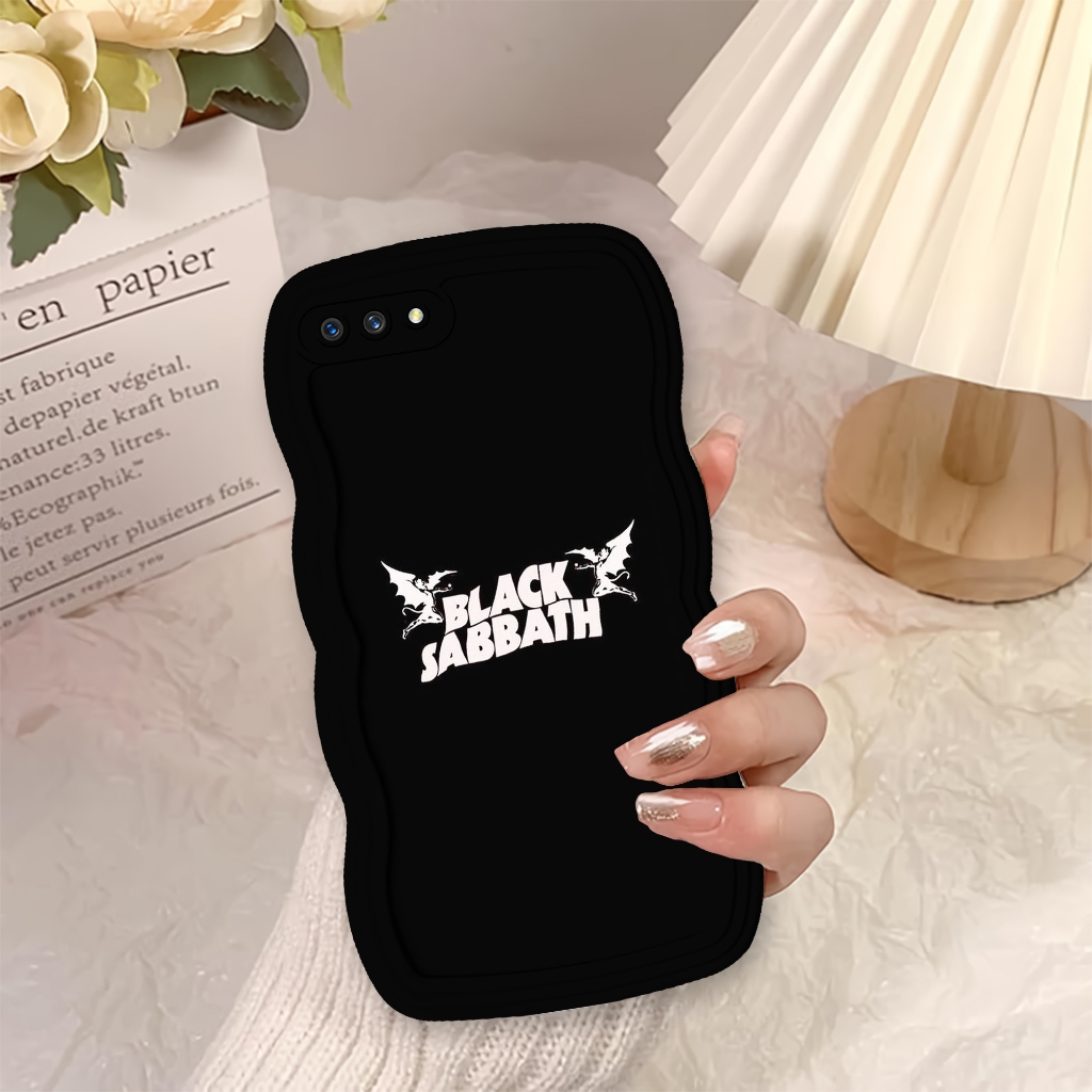 เคส HP SOFTCASE SUITABLE สําหรับ OPPO A3S / OPPO A5 WAVES - Custome Fashion Metal Band - - Contempor