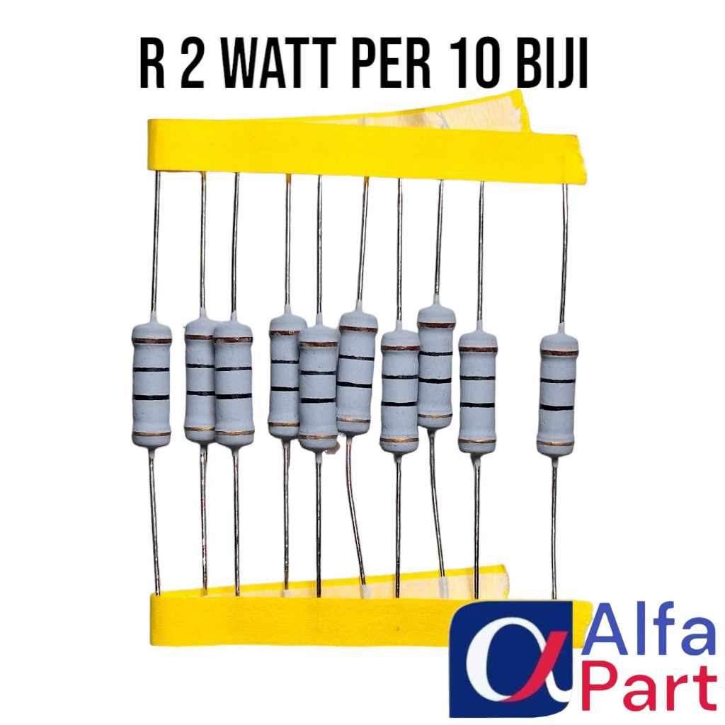 2 WATT 5% RESISTOR GOOD สําหรับ 1K และ ABOVE