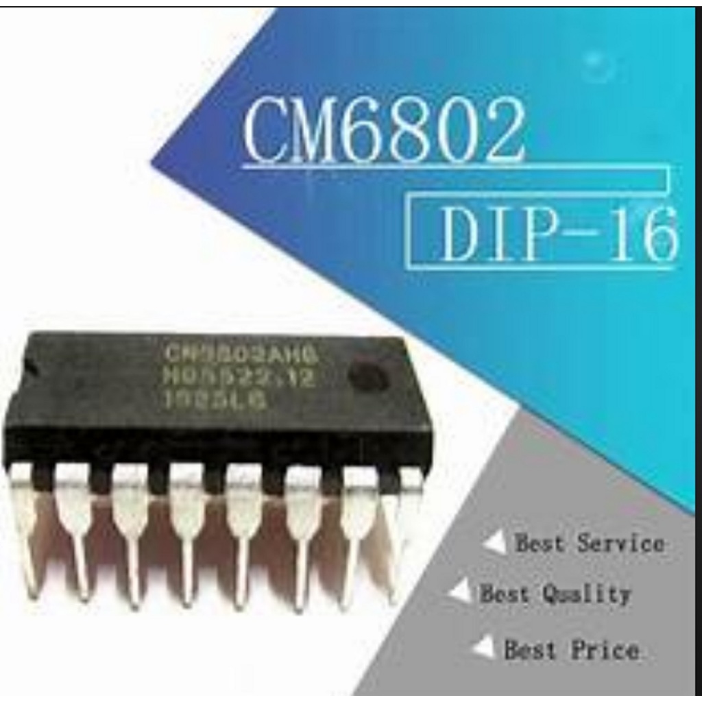 Ps - IC CM6802 CM 6802 DIP-16