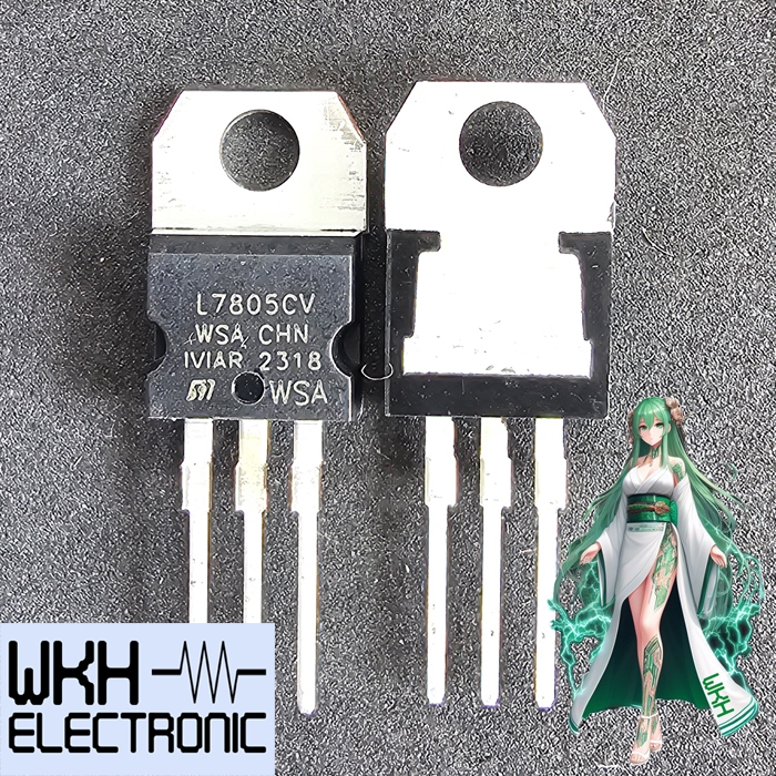 IC 7805 L7805 L7805CV เครื่องปรับแรงดันไฟฟ้าบวก TO-220