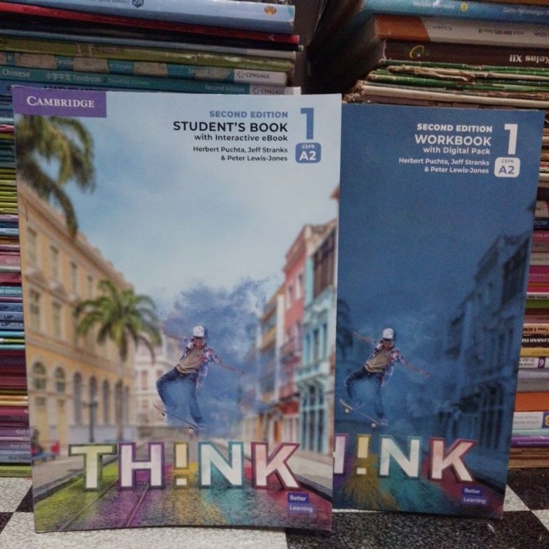 THINK SECOND EDITION LEVEL 1 หนังสือทํางานหนังสือ A2