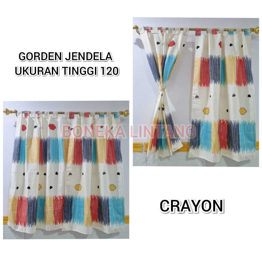 WINDOW CURTAINS SIZE 120 x 100 MOST LIVING ROOM CURTAINS ขนาด 120*100 / ROPE CURTAINS - SHORT WINDOW