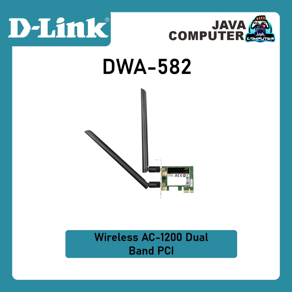 D-Link DWA-582 ไร้สาย AC-1200 Dual Band PCI