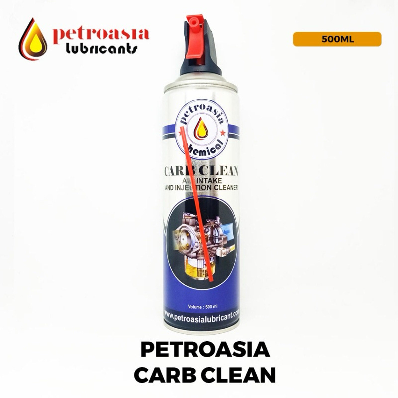 PETROASIA CARB Cleaner/น้ํายาทําความสะอาดคาร์บูเรเตอร์ 500Ml / น้ํายาทําความสะอาดคาร์บู